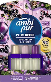3volution náhradní náplň do osvěžovače vzduchu Sugarplum & Cherry ambi pur
