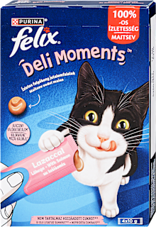 Jutalomfalat macskáknak, lazacos Felix