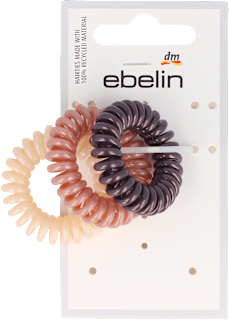 gumičky do vlasů Spirálky, vícebarevné ebelin