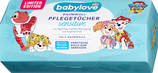 Pflegetücher Paw Patrol Sensitiv Baumwolle babylove