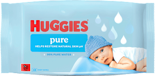 vlhčené ubrousky Pure Huggies