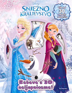 Snježno kraljevstvo - Zabava s 3D naljepnicama EGMONT