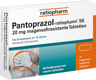 Pantoprazol-ratiopharm SK 20 mg magensaftresistente Tabletten ratiopharm