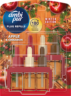 3volution náhradní náplň do osvěžovače vzduchu Apple & Cinnamon 2x20 ml ambi pur