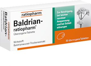 Baldrian-ratiopharm Baldrian-Trockenextrakt Tabletten ratiopharm