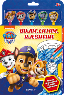 Paw Patrol – bojam, crtam, rješavam EGMONT