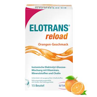 Elotrans reload Orangen-Geschmack Beutel (15x7,45 g) ELOTRANS