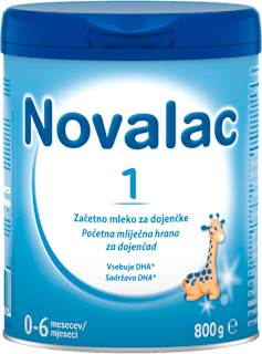 Začetno mleko za dojenčke 1, 0-6 mesecev Novalac