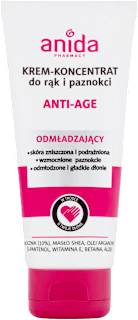Krem - koncentrat odmładzający do rąk i paznokci Anti-age anida pharmacy MEDISOFT