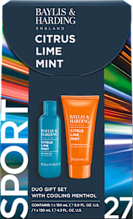 Darilni set Citrus, Lime & Mint Collection, 2-delni Baylis & Harding