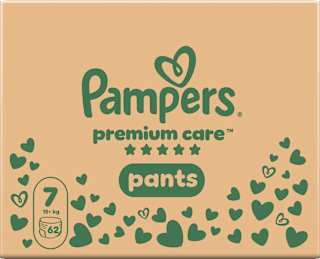 Hlačne plenice velikost 7 (15+ kg) Pampers Premium Care