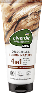 Gel za tuširanje Rough Nature 4u1 alverde NATURKOSMETIK MEN