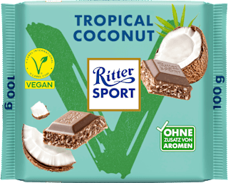 Schokolade Tropical Coconut Ritter SPORT