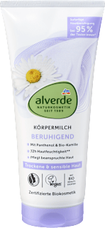 Körpermilch beruhigend alverde NATURKOSMETIK