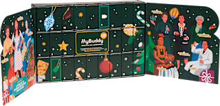 Adventskalender 2026 Vegane Bio-Snacks myBuddy