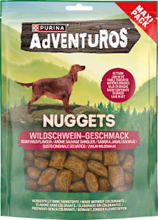 Hundeleckerli Nuggets Wildschwein-Geschmack Purina Adventuros