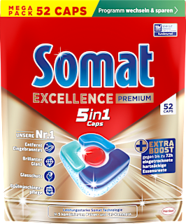 Spülmaschinen-Caps Excellence Premium 5in1 Somat
