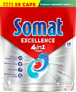 Spülmaschinen-Caps Excellence 4in1 Somat