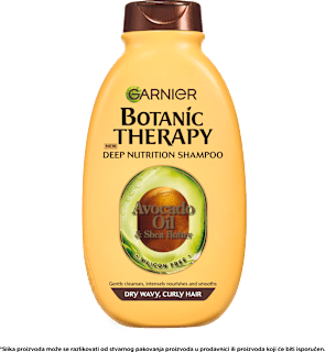 Avocado Oil&Shea Butter šampon za suvu talasastu i kovrdžavu kosu GARNIER BOTANIC THERAPY