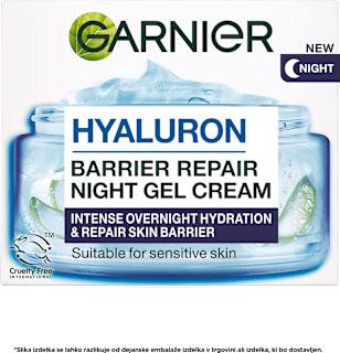 Hyaluronic Aloe Jelly nočni vlažilni gel GARNIER SKIN NATURALS