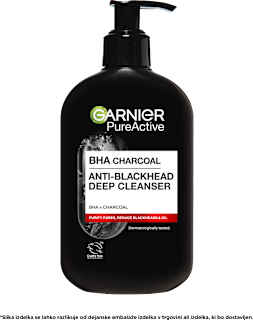 Gel za čiščenje obraza Charcoal GARNIER PureActive