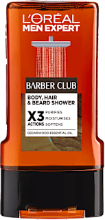 sprchový gel 3 v 1 Barber Club L'ORÉAL PARiS MEN EXPERT