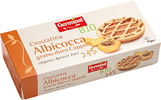 Crostatina albicocca e grano duro Cappelli Germinal BIO