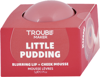 Balzam na pery a líčka Little Pudding - Coral Pink TROUBLE MAKER