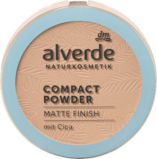 Kompaktný púder Matte Finish 10 alverde NATURKOSMETIK