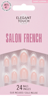 Künstliche Nägel 122 Salon French Elegant Touch