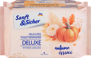 vlhčený toaletní papír Autumn Essence, 2x50ks Sanft&Sicher