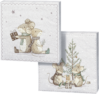 Servietten Mausi (33x33 cm) BOLTZE