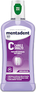 Collutorio Carie e Smalto mentadent