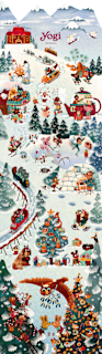 Adventkalender Tee Christmas Calendar Yogi