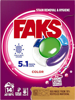 Color kapsule za pranje obojenog rublja FAKS