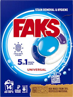 Universal kapsule za pranje rublja FAKS