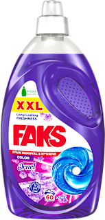 Gel za pranje obojenog rublja XXL – Color, s mirisom Ornela, 60 pranja FAKS