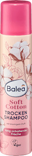 Soft Cotton šampon za suho pranje kose Balea