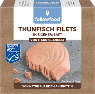 Thunfisch Filets natur followfood