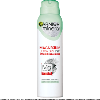 Дезодорант MAGNESIUM Ultra DRY GARNIER mineral