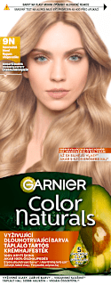 barva na vlasy 9N velmi světlá blond GARNIER Color naturals