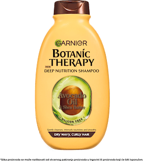 Šampon za kosu Botanic Therapy – Ulje avokada i Shea Butter GARNIER BOTANIC THERAPY