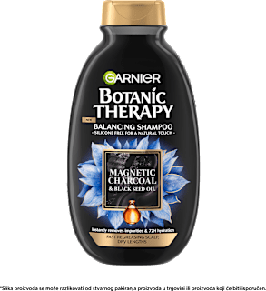 Šampon za kosu Botanic Therapy – Magnetic Charcoal & Black Seed Oil GARNIER BOTANIC THERAPY