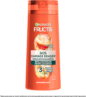 SOS Repair šampon za oštećenu kosu GARNIER FRUCTIS