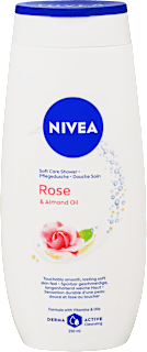 Tusfürdő Soft Care Shower Rose & Almond Oil NIVEA