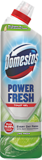 Power Fresh wc tisztító gél, lime fresh Domestos
