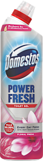 WC tisztító gél Power Fresh, floral fresh Domestos