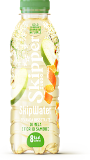 SkipWater bevanda dissetante mela e fiori di sambuco Skipper ZUEGG