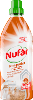 Soluție pentru curățarea parchetului Nufar