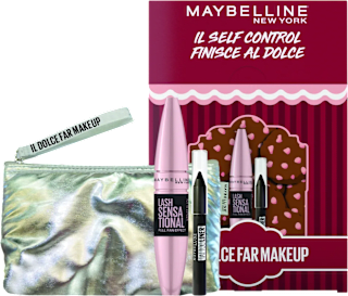 Cofanetto regalo IL SELF CONTROL FINISCE AL DOLCE MAYBELLINE NEW YORK